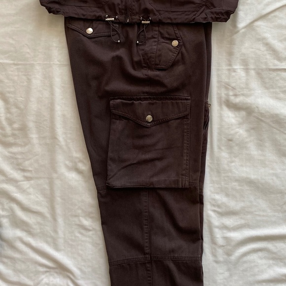 Ralph Lauren Cropped Pants with Women's Reversible Matching Vest - Picture 3 of 3